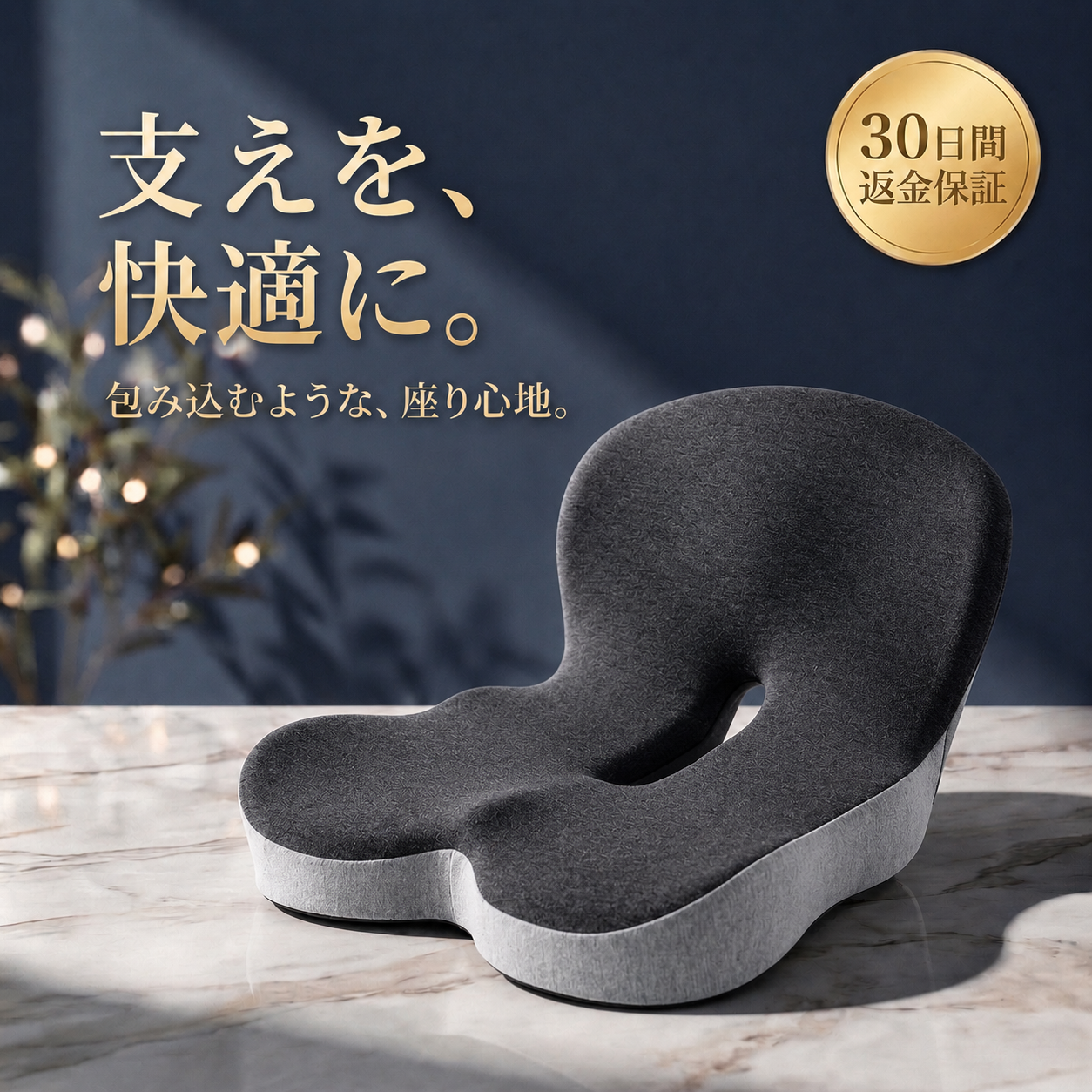 Raku Seat | 骨盤サポートクッション