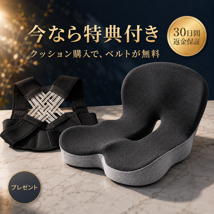 Raku Seat | 骨盤サポートクッション